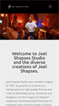 Mobile Screenshot of joelshapsesstudio.com